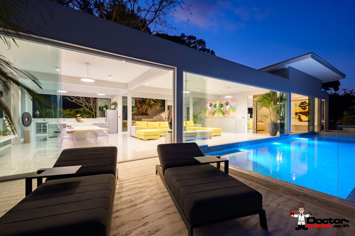 Stunning 4 Bedroom Sea View Villa - Chaeweng Noi - Koh Samui - for sale